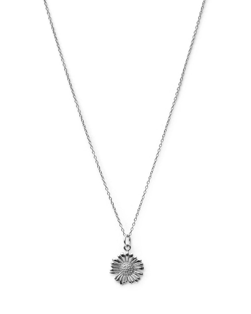 Daisy Necklace - Silver