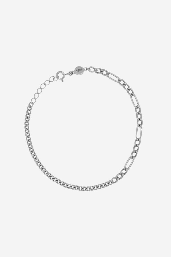 Mixed Up Armband - Zilver