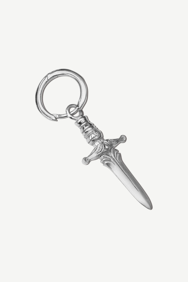 Dagger Lotte Hoop Earring - Silver