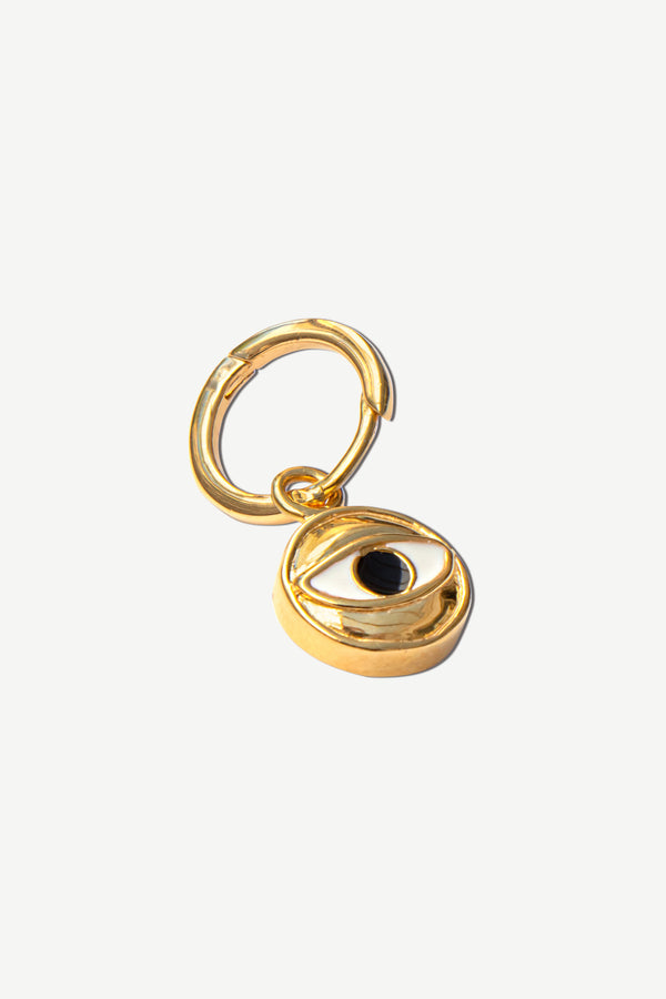 Evil Eye Bedel Hoop - Goud