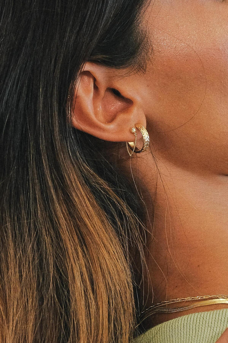 Birthstone Earring - August Peridot