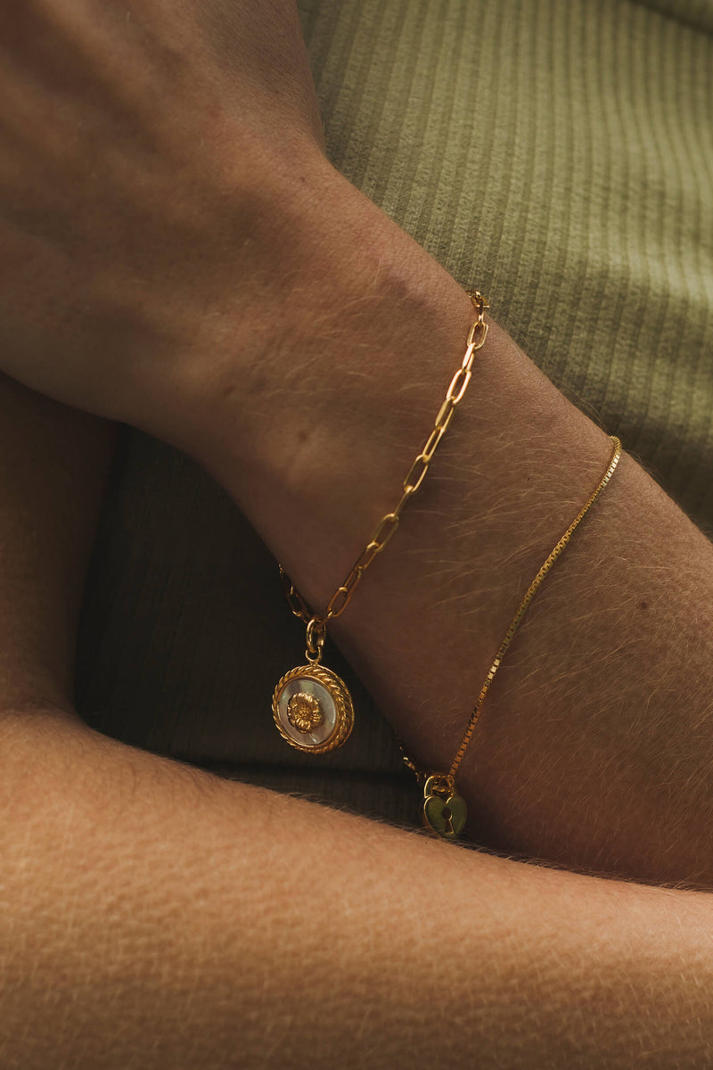 Love Lock Armband - Goud