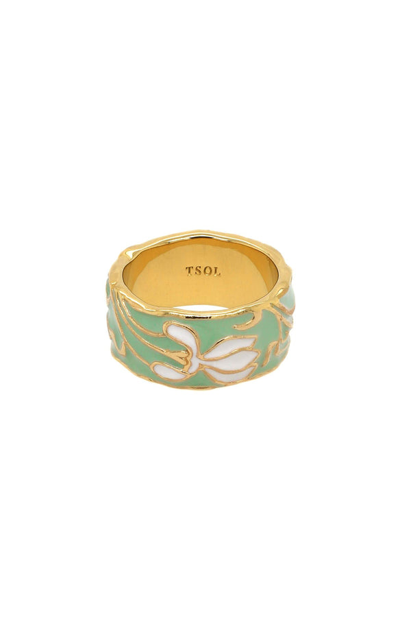 Limited Edition Provence Gardens - Ring Zilver
