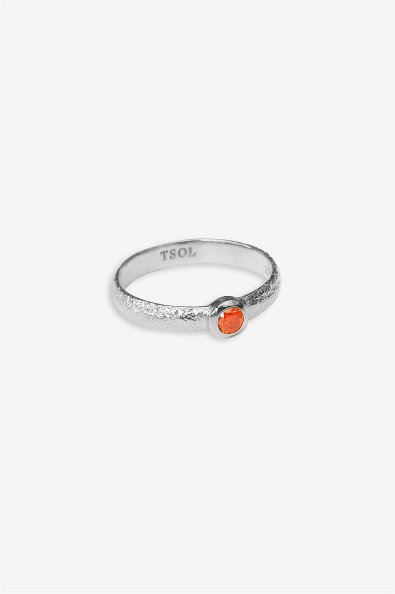 ring-hammered-staple-orange-zilver