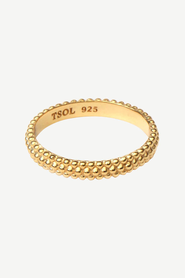 Beaded Ring - Goud