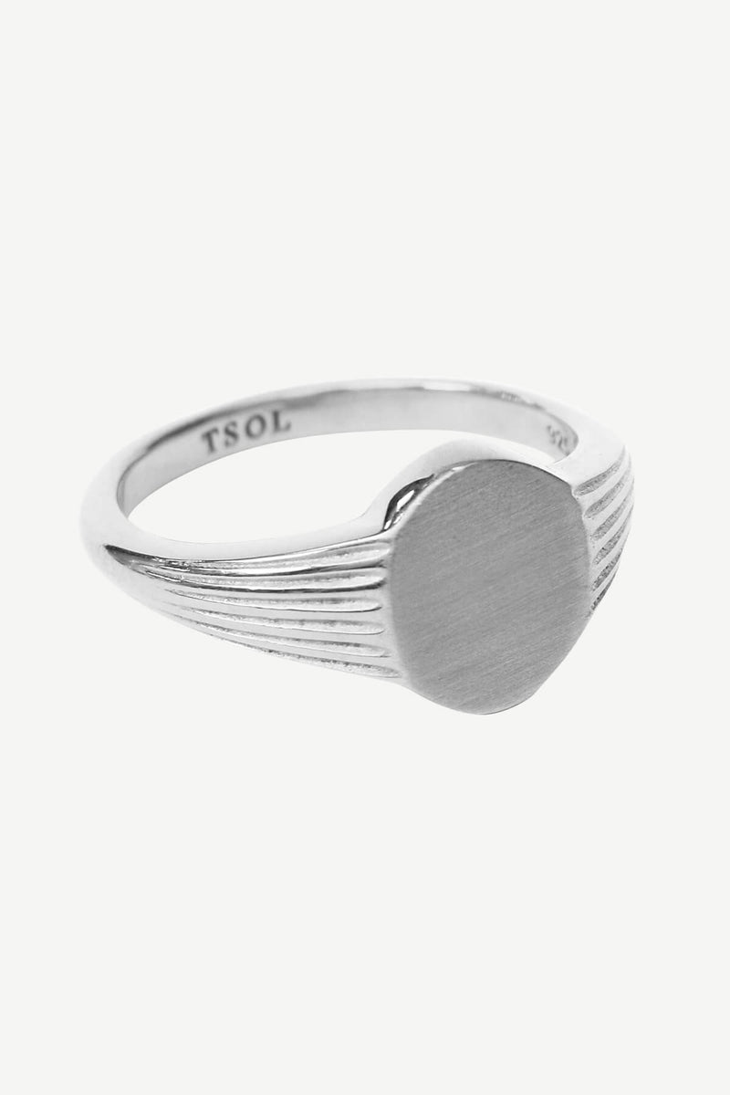 Classic Signet Ring - Silver