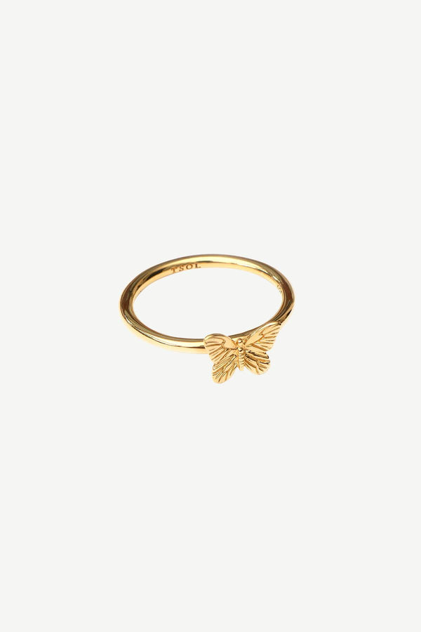 Butterfly Ring - Goud