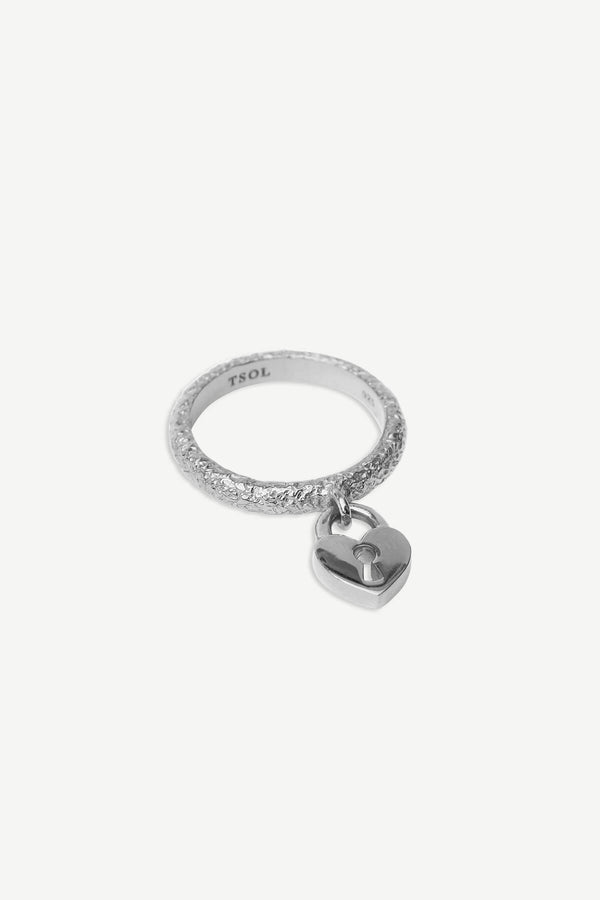 Love Lock Ring - Silver