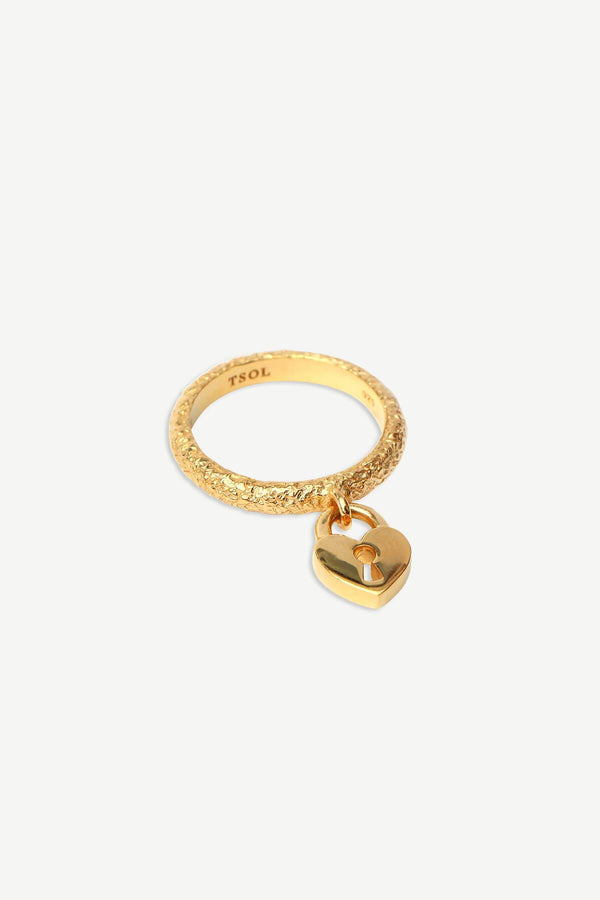 Love Lock Ring - Goud