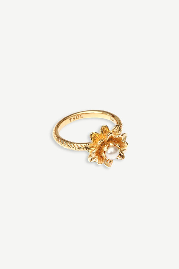 Waterlily Ring - Goud