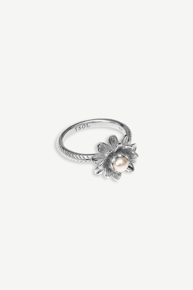 Waterlily Ring - Silver