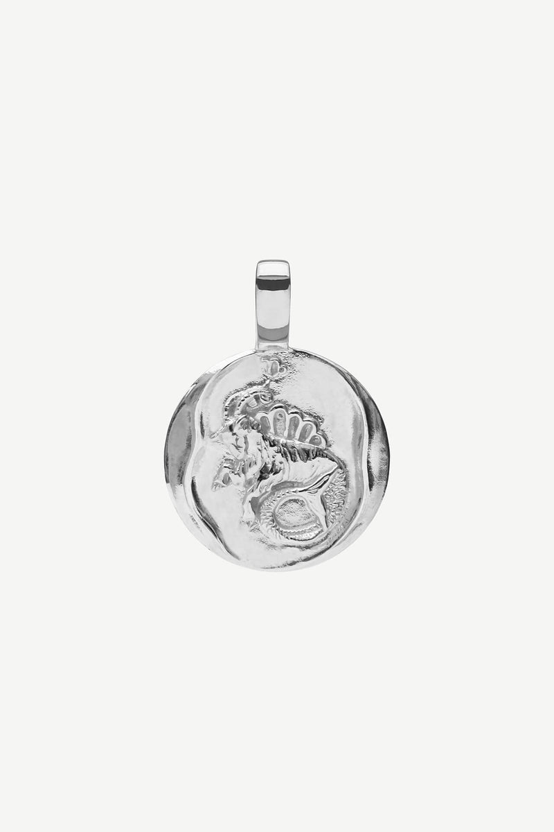 Zodiac Charm Capricorn - Silver