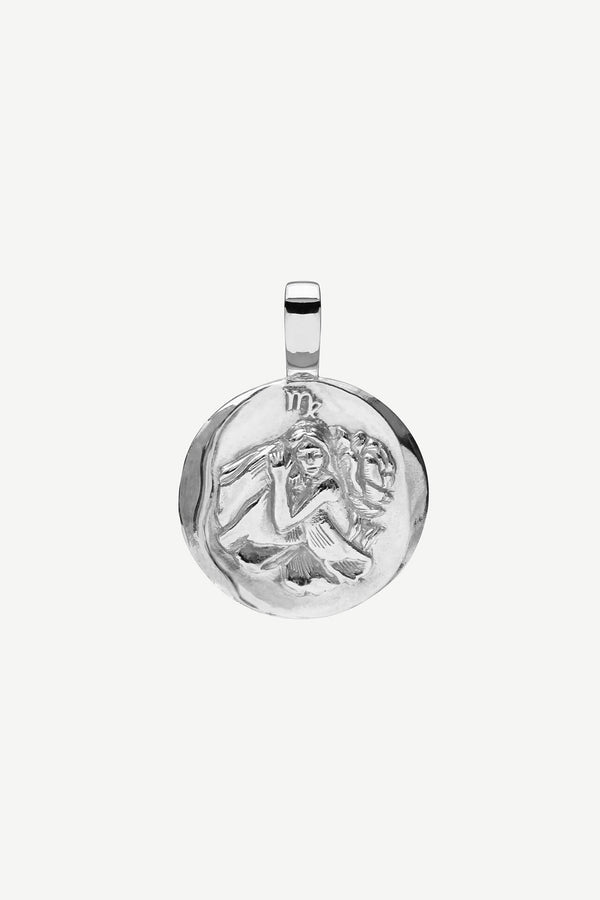 Zodiac Charm Virgo - Silver